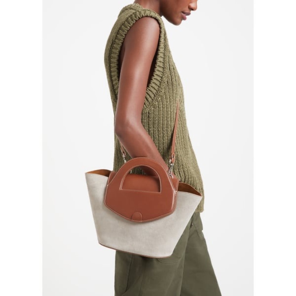 Hereu - Alqueria Suede Tote Bag